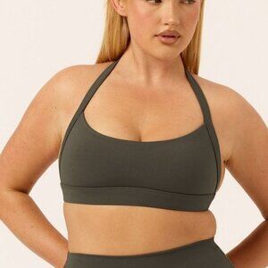 CSB Serenity Alani Crop - Deep Olive - Size Large